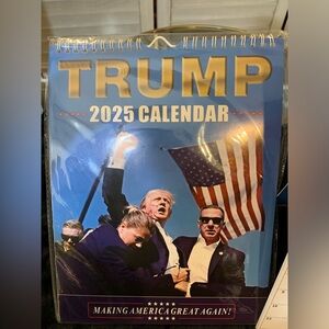 President Donald J TRUMP 2025 calendar.📆🇺🇸‼️